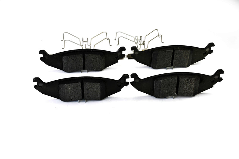 HELLA Brakes Ceramic & Semi-Metallic Disc Brake Pad Set - 355047511