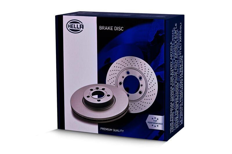 HELLA Brakes DISC BRAKE ROTOR - 355100471
