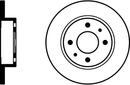 HELLA Brakes DISC BRAKE ROTOR - 355102291