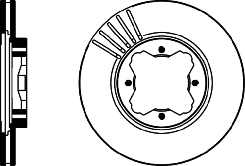 HELLA Brakes DISC BRAKE ROTOR - 355104971