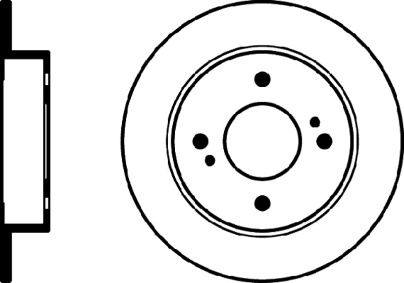 HELLA Brakes DISC BRAKE ROTOR - 355105171