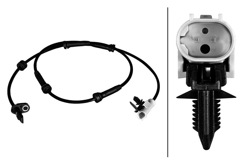 HELLA ABS Wheel Speed Sensor - 358216441