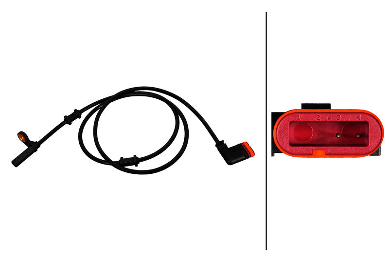 HELLA ABS Wheel Speed Sensor - 358216661