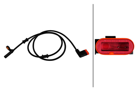 HELLA ABS Wheel Speed Sensor - 358216661