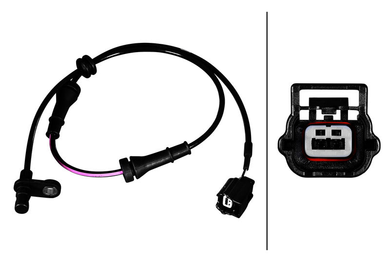 HELLA ABS Wheel Speed Sensor - 358217581