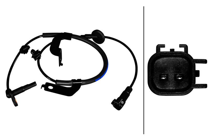HELLA ABS Wheel Speed Sensor - 358217611