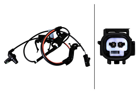 HELLA ABS Wheel Speed Sensor - 358217751