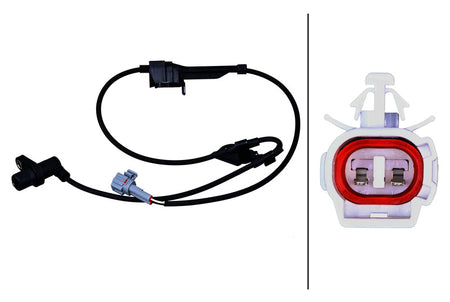 HELLA ABS Wheel Speed Sensor - 358218041