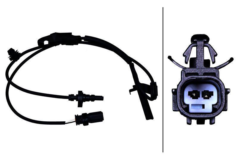 HELLA ABS Wheel Speed Sensor - 358218071
