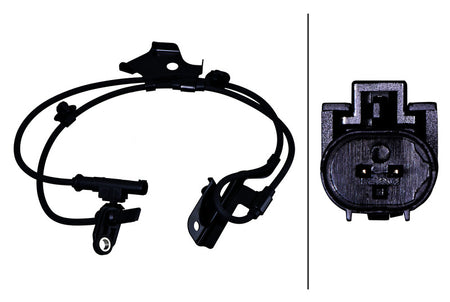 HELLA ABS Wheel Speed Sensor - 358218171