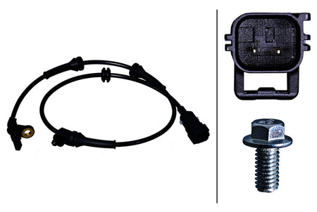 HELLA ABS Wheel Speed Sensor - 358218241