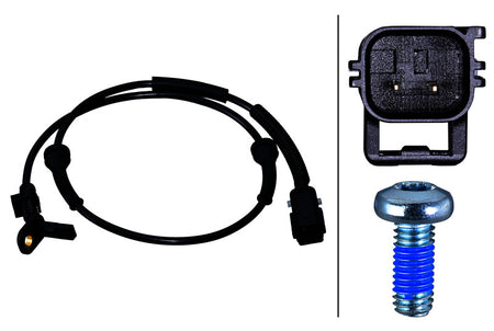 HELLA ABS Wheel Speed Sensor - 358218291