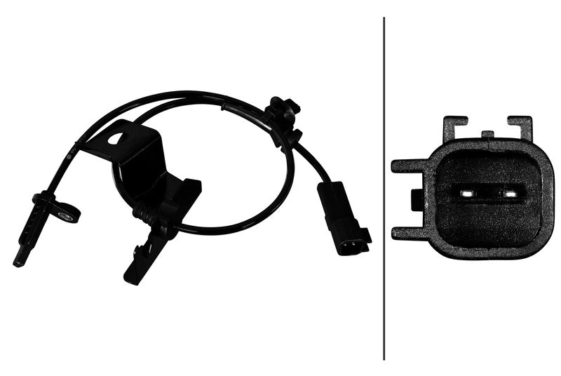 HELLA ABS Wheel Speed Sensor - 358218671