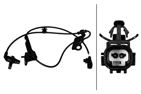 HELLA ABS Wheel Speed Sensor - 358218701