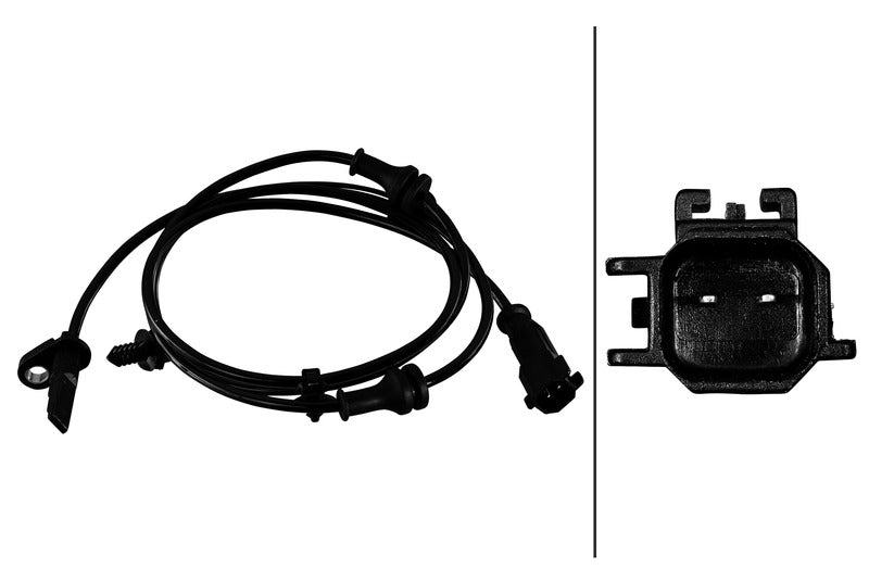 HELLA ABS Wheel Speed Sensor - 358218841