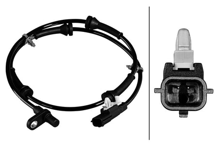HELLA ABS Wheel Speed Sensor - 358218951