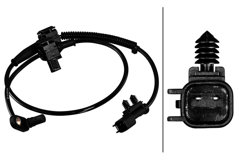 HELLA ABS Wheel Speed Sensor - 358218971