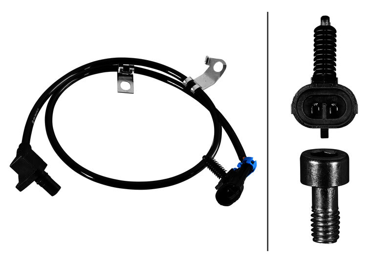 HELLA ABS Wheel Speed Sensor - 358219171