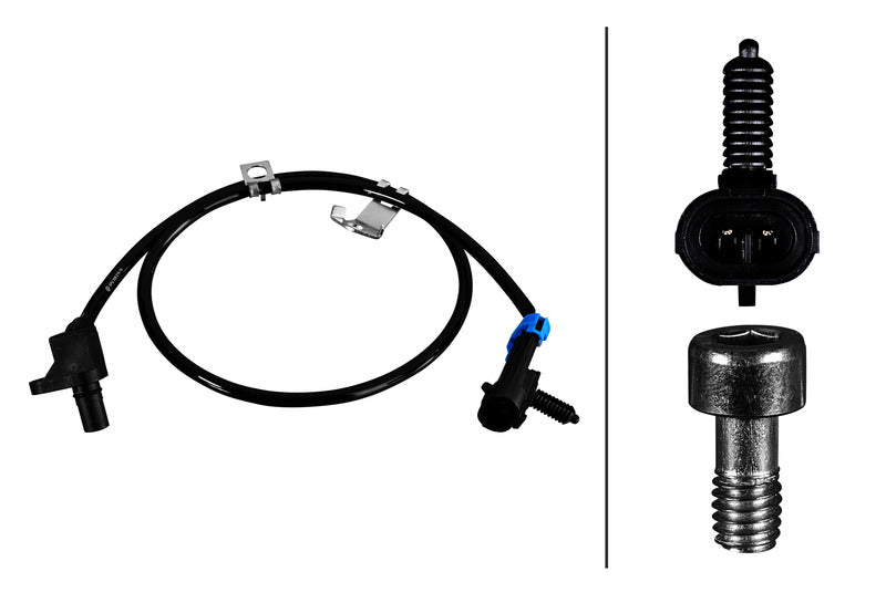 HELLA ABS Wheel Speed Sensor - 358219181