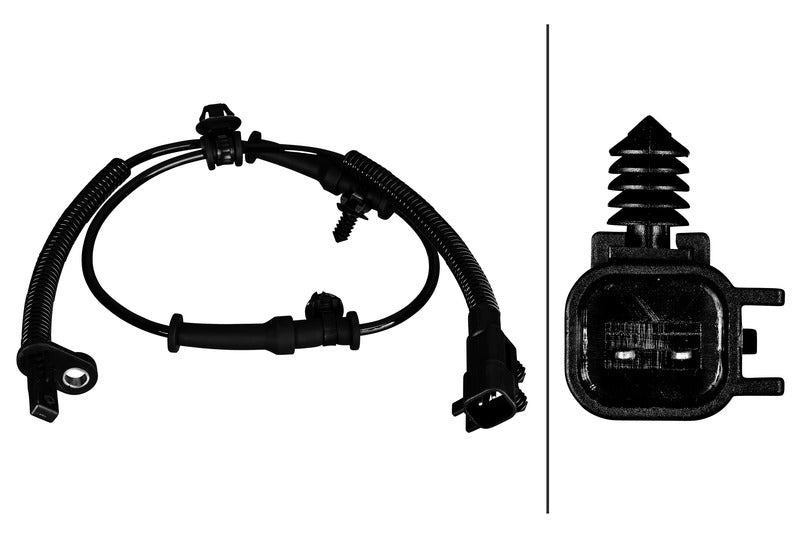 HELLA ABS Wheel Speed Sensor - 358219241