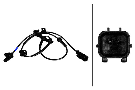 HELLA ABS Wheel Speed Sensor - 358219281