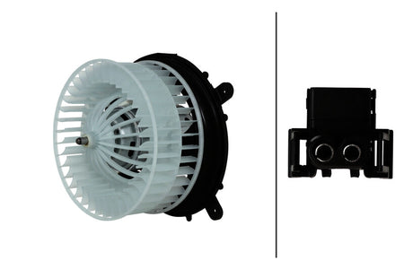 HELLA HVAC Blower Motor - 366400711
