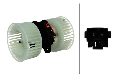 HELLA HVAC Blower Motor - 366400811