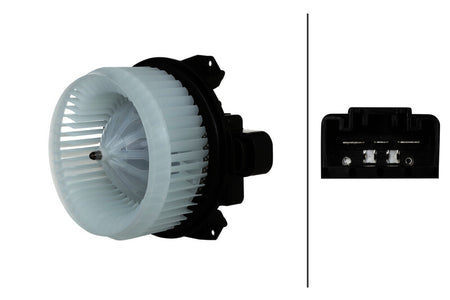 HELLA HVAC Blower Motor - 366400981