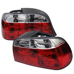 Spyder Auto 5000651 Crystal Tail Lights - Red Clear