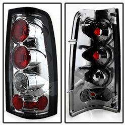 Spyder Auto 5001702 Euro Style Tail Lights - Chrome