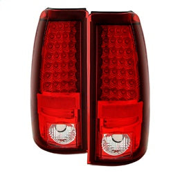 Spyder Auto 5001740 LED Tail Lights - Red Clear