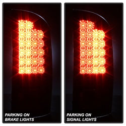 Spyder Auto 5002556 LED Tail Lights - Black