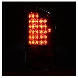 Spyder Auto 5002570 LED Tail Lights - Red Clear