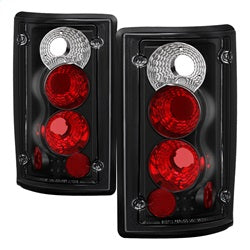 Spyder Auto 5002914 Euro Style Tail Lights - Black