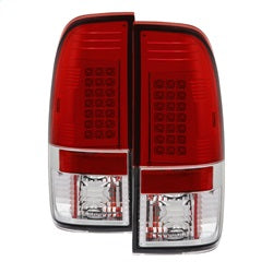 Spyder Auto 5003485 LED Tail Lights - Red Clear