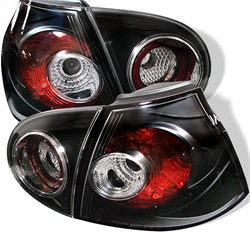 Spyder Auto 5008152 Euro Style Tail Lights - Black