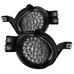 Spyder Auto 5015600 LED Fog Lights w/Switch - Clear