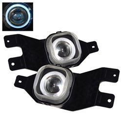 Spyder Auto 5021359 Halo Projector Fog Lights w/Switch - Clear