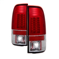 Spyder Auto 5029140 LED Tail Lights - Version 2 - Red Clear