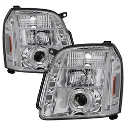 Spyder Auto 5029324 Projector Headlights - LED Halo - Chrome