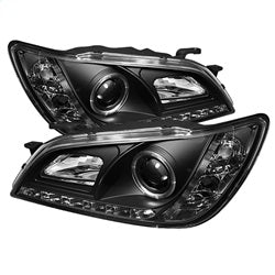 Spyder Auto 5029898 Projector Headlights - LED Halo - DRL - Black