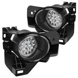 Spyder Auto 5064844 LED Fog Lights with Switch - Clear