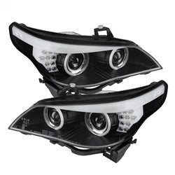 Spyder Auto 5074041 Projector Headlights - CCFL Halo - Black