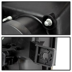 Spyder Auto 5077592 Projector Headlights - Light Bar DRL - Black