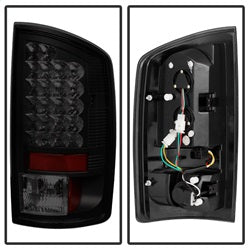 Spyder Auto 5078094 LED Tail Lights - Black Smoke