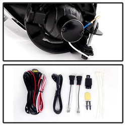 Spyder Auto 5080424 OEM Fog Light W/Universal Switch - Clear