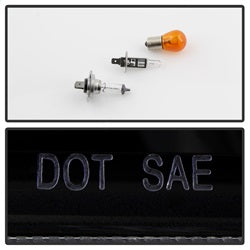 Spyder Auto 5083432 Projector Headlights - LBDRL - Black