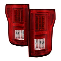 Spyder Auto 5083692 LED Tail Lights - Red Clear