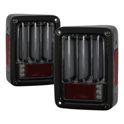Spyder Auto 5084781 LED Tail Lights - Version 2 - Black Smoke