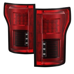 Spyder Auto 5085320 LED Tail Lights - Red Clear